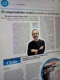 Agradecido: un artículo en El Mercurio y el camino de mi carrera